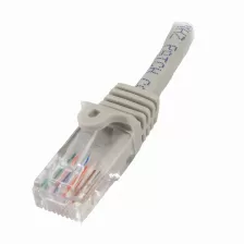 Patchcord Startech.com Cat5e, 0.5 M, U/utp (utp), Gris