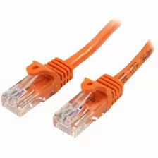 Patchcord Startech.com Cat5e, 7 M, U/utp (utp), Naranja