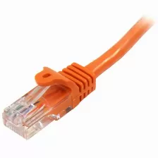 Patchcord Startech.com Cat5e, 7 M, U/utp (utp), Naranja