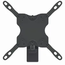 Soporte Manhattan Para Tv Plana De 13pulg Hasta 42, Doble Articulacion, Hasta 20kg, Color Negro