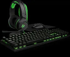 Audífonos Hp Auriculares Para Juegos Pavilion 400 Diadema, Alámbrico, 3.5 Mm, Negro, Verde