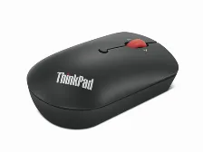 Mouse Lenovo Thinkpad Usb-c Wireless Compact óptico, 4 Botones, 2400 Dpi, Rf Inalámbrico, Negro
