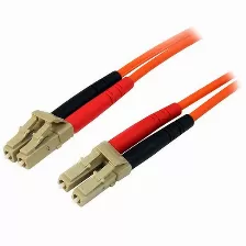 Cable Startech.com 2 M, Fibra Om2, Lc, Lc, 10 Gbit/s, Naranja