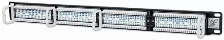 Panel De Parcheo Intellinet, Cat5e, 24 Puertos Rj-45, 1u, Color Negro