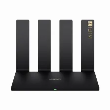 Ruteador Inalámbrico Huawei Wifi Be3 Pro 4 Ant., Wi-fi 7 (802.11be), 4 Rj-45, 3600 Mbit/s, Negro