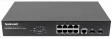 Switch Poe 8 Ptos Intellinet 10/100/1000 Gigabit 140w + 2 Sfp Administrable
