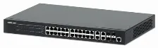 Intellinet - 561426 - Switch Administrable 24 Puertos Poe+ Con 4 Puertos Sfp Gigabit / Switch Administrable 24 Puertos Poe+ Con 4 Puertos Gigabit Sfp, Ieee 802.3at/af Power Over Ethernet (poe+/poe)...