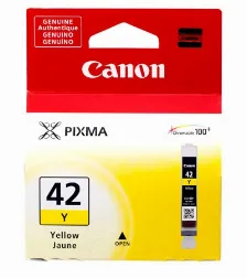Cartucho De Tinta Canon Cli-42 Original, Amarillo Fotográfico