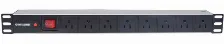 Barra Multicontactos Intellinet (pdu), Para Rack 19