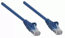Patchcord Intellinet Cat6a, 3 M, S/ftp (s-stp), Azul
