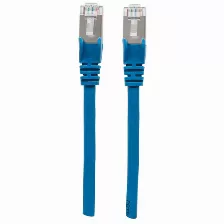 Patchcord Intellinet Cat6a, 7.5 M, S/ftp (s-stp), Azul