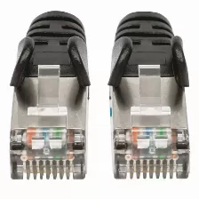 Patchcord Intellinet Cat6a, 3 M, S/ftp (s-stp), Negro