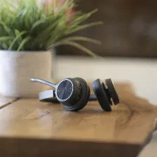 Audífonos Hp Poly Diadema, Inalámbrico Y Alámbrico, Bluetooth, Negro