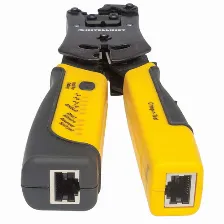 Pinza Ponchadora Intellinet Con Probador De Cables, Rj-11/rj-12/rj-22/rj-45, Negro/amarillo