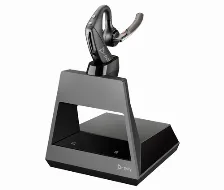 Manos Libre Hp Poly 7d793aa#aba Voyager 5200 / Monoaural, Con Base De Carga, Inalambrico, Bluetooth, Receptor Usb-a, Duracia“n Hasta 7 Hrs, Negro