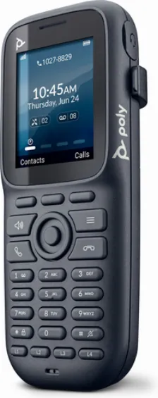 Teléfono Ip Hp Poly Auricular De Teléfono Poly Rove 20 Dect 4 Líneas, Negro