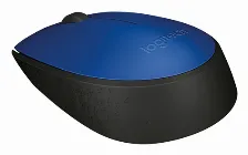 Mouse Inalambrico Logitech M170, Micro Receptor Usb 2.0, Hasta 10m, Color Azul/negro