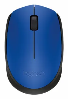 Mouse Inalambrico Logitech M170, Micro Receptor Usb 2.0, Hasta 10m, Color Azul/negro