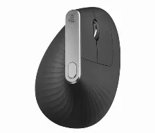 Mouse Ergonomico Logitech Optico, 4 Botones, 4000 Dpi, Rf Inalambrico + Bluetooth, 10 M, Grafito