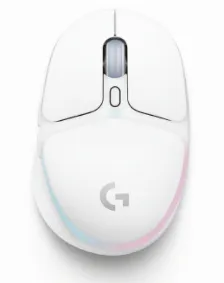 Mouse Optico Inalambrico Gaming Logitech G705, 6x Botones Programables, 8200 Dpi, Bateria Integrada, Rgb, Color Blanco, (910-006366)