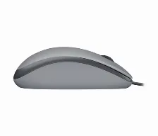 Mouse Logitech M110 Silent Optico, 3 Botones, 1000 Dpi, Interfaz Usb Tipo A, Color Gris