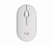 Mouse Logitech 910-007047 óptico, 3 Botones, 4000 Dpi, Rf Inalámbrico + Bluetooth, 10 M, Blanco