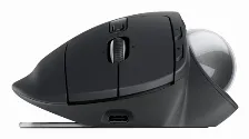 Mouse Logitech Mx Ergo S Optico, 8 Botones, 2048 Dpi, Rf Inalambrico + Bluetooth, Grafito