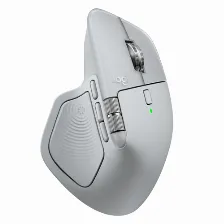 Mouse Logitech Mx Master 4 Laser, 8 Botones, 8000 Dpi, Rf Inalámbrico + Bluetooth, 10 M, Gris
