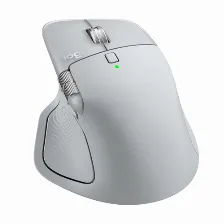 Mouse Logitech Mx Master 4 Laser, 8 Botones, 8000 Dpi, Rf Inalámbrico + Bluetooth, 10 M, Gris