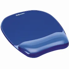 Mousepad Fellowes 91141 Apoya Muñecas, 200.2 Mm, 233.4 Mm, Azul