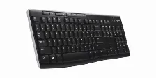 Teclado Multimedia Inalambrico Logitech K270 Espanol, Nano Receptor Usb2.0, Negro