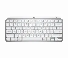 Teclado Logitech Mx Keys Mini, Inalambrico, Rf Wireless/bluetooth, Espanol, Blanco (920-010477)
