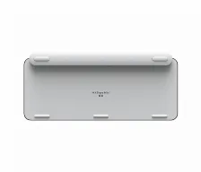 Teclado Logitech Mx Keys Mini, Inalambrico, Rf Wireless/bluetooth, Espanol, Blanco (920-010477)