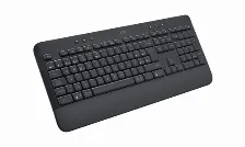 Teclado Inalambrico Logitech Signature K650, Bluetooth, Espanol, Descansa Munecas, Color Negro