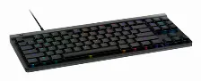 Teclado Logitech G G515 Tkl Ingles, Alambrico, Usb, Interruptor Mecanico, Led Rgb, Negro