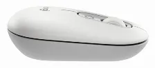 Kit Teclado Y Mouse Logitech Pop Icon Combo Interruptor De Llave De Tijera, Inalámbrico, 400 Dpi, Blanco