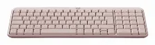 Kit Teclado Y Mouse Logitech 920-013447 Rf Inalambrico + Bluetooth, Rosa