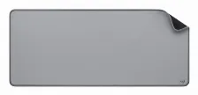 Mousepad Logitech Desk Mat Studio Series, 70cm X 30cm, Base De Goma Antideslizante, Repelente A Salpicaduras, Color Gris