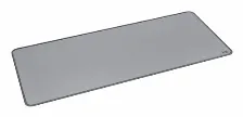 Mousepad Logitech Desk Mat Studio Series, 70cm X 30cm, Base De Goma Antideslizante, Repelente A Salpicaduras, Color Gris