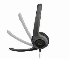 Diadema Logitech H390 Microfono/audifonos, Banda Ajustable, Control De Volumen, Usb 2.0, Negro