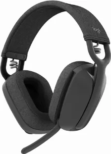 Audifonos Logitech Zone Vibe 100, Microfono Boom, Inalambrico, Color Grafito