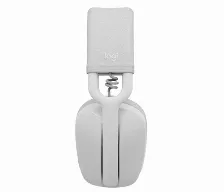 Audifonos Logitech Zone Vibe 100, Microfono Boom, Conectividad Inalambrico, Color Blanco