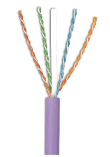 Bobina Siemon Cat. 6a Utp 305m Cat6a, 305 M, U/utp (utp), Violeta
