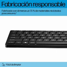 Teclado Hp 320k, Alambrico, Usb, Negro