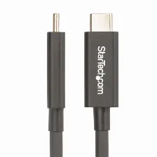 Cable Thunderbolt Startech.com A40g2mb-tb4-cable 2 M V. 4, 40 Gbit/s, Negro