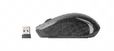 Mouse Optico Inalambrico Acteck Entry Mi240, 2 Botones, 1200 Dpi, Usb, Negro, Pilas Aaa