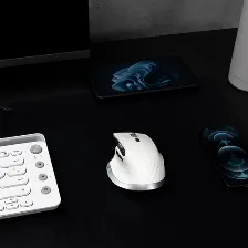 Mouse Acteck Virtuos Pro Mi780 óptico, 8 Botones, 3200 Dpi, Rf Inalámbrico + Bluetooth, 10 M, Blanco