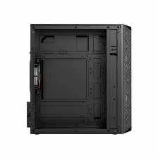 Gabinete Acteck Doom Pro Mesh Gi730m Mini Tower, Fuente De 600w, 1x Ventilador, Negro
