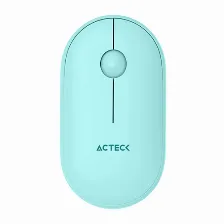 Mouse Acteck Optimize Edge Mi460, Inalambrico, 1500 Dpi, Usb, Azul