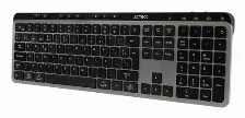 Teclado Acteck Inspire Krea Ti755 Español, Inalámbrico, Rf Inalámbrico + Bluetooth, Interruptor De Llave De Tijera, Negro, Gris